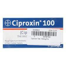 Ciproxin 100mg Tab