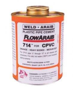 Flowaraib 714 CPVC pipe cement 1 Kg