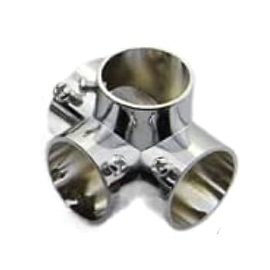 Steel 4 Way Connector 1 Inch