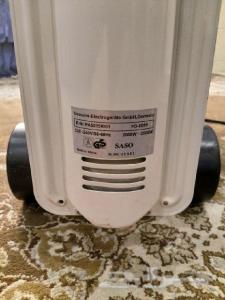 SIEMENS Oil heater fd-8809 14 fins