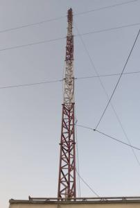 Telecom Triangular  Mast, Length 21.50 Meters,Triangle Diameter  50 Centimeters
